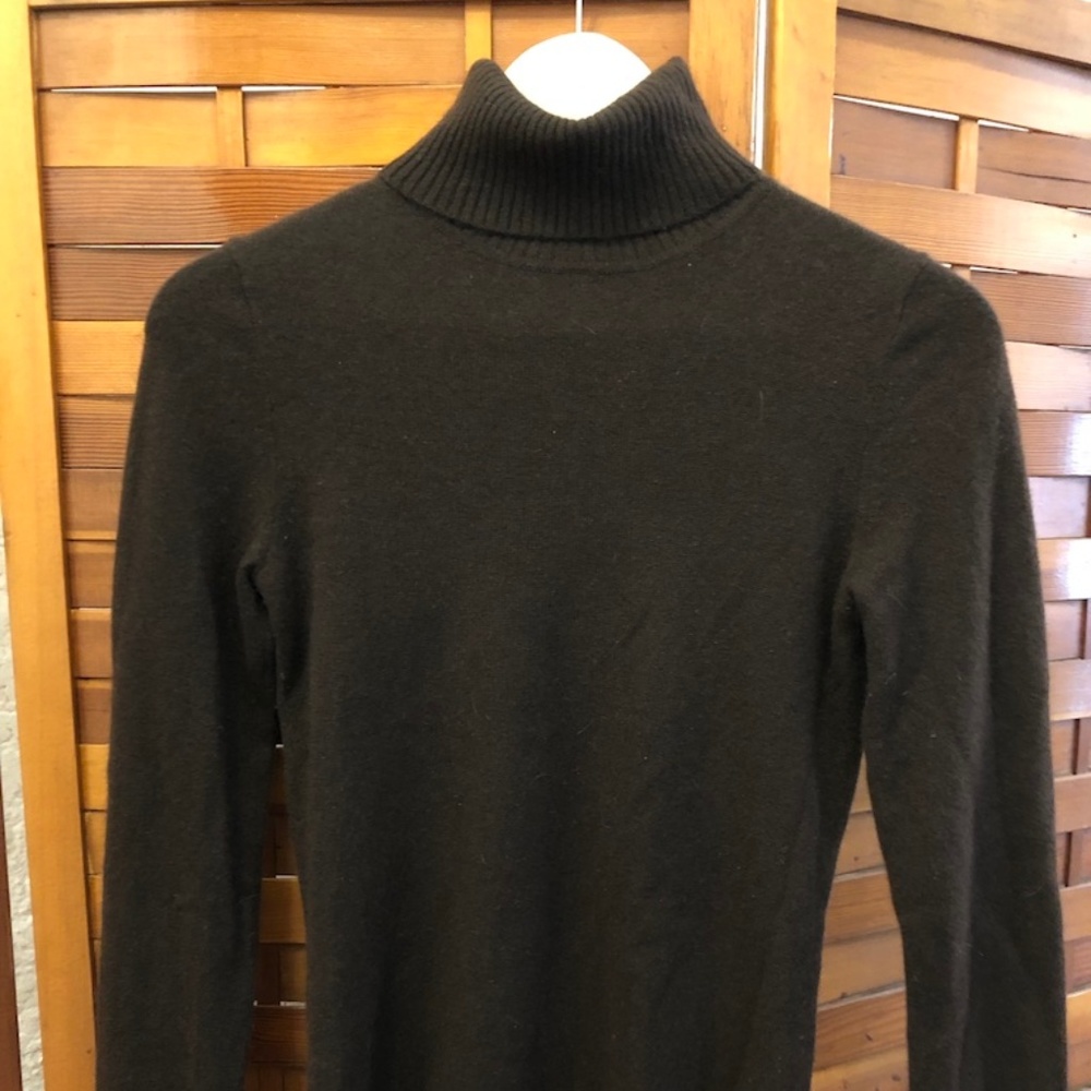 j.crew cashmere turtleneck sweater